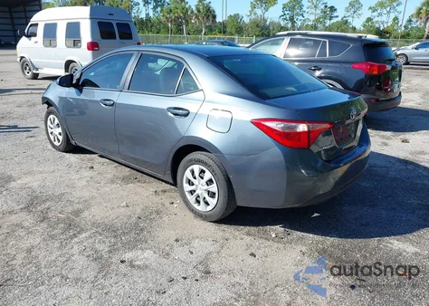 2018 Toyota Corolla L из США, поврежденный, VIN 2T1BURHE6JC987079